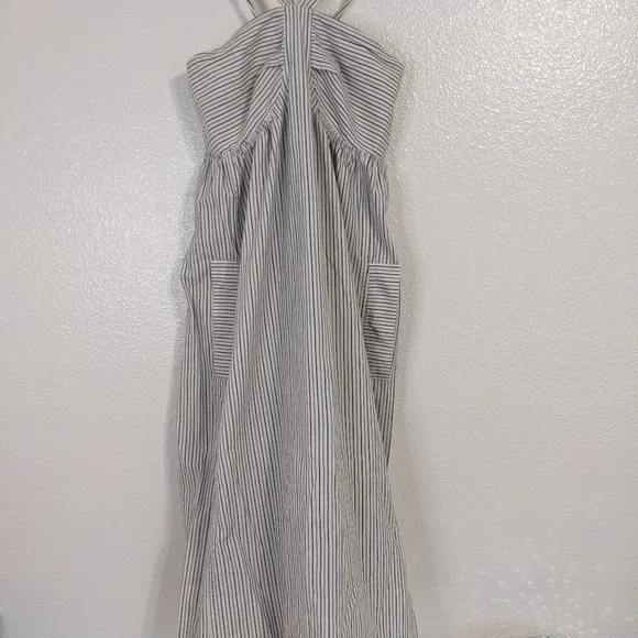 Madewell striped halter summer dress - Picture 6 of 8